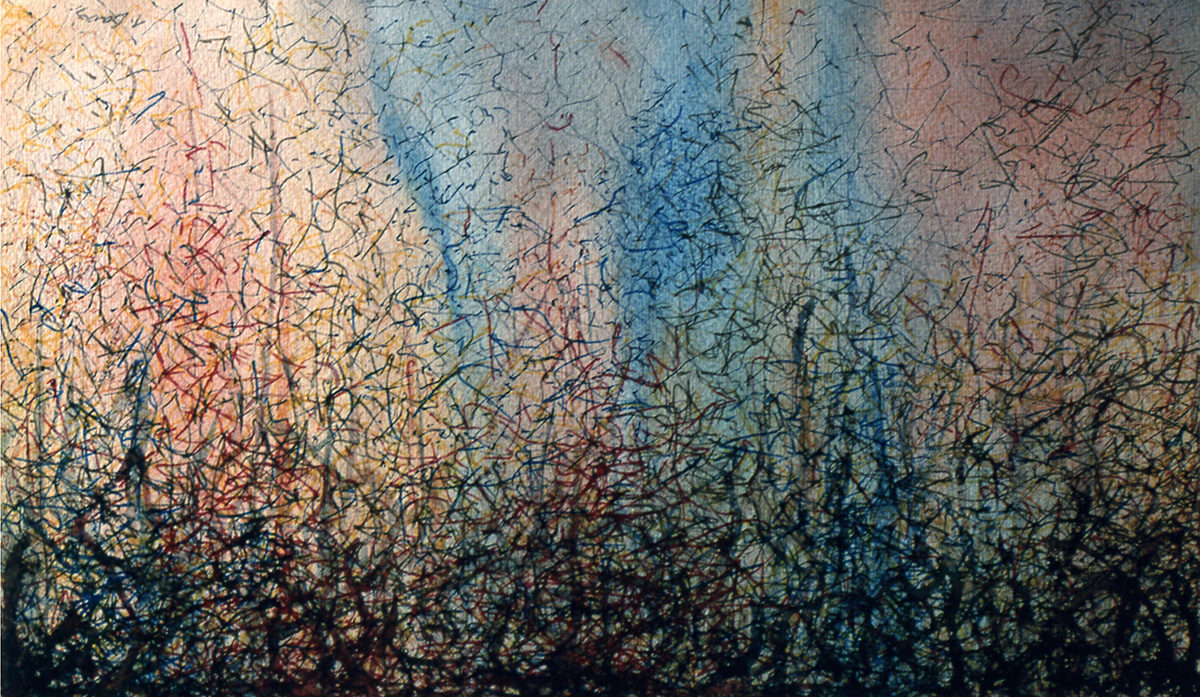 Verwirrung-2010-Aquarell-22x36cm (C) Ingrid Gans