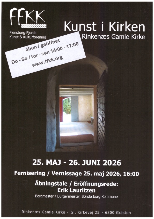 Plakat Ausstellung Kunst i Kirken