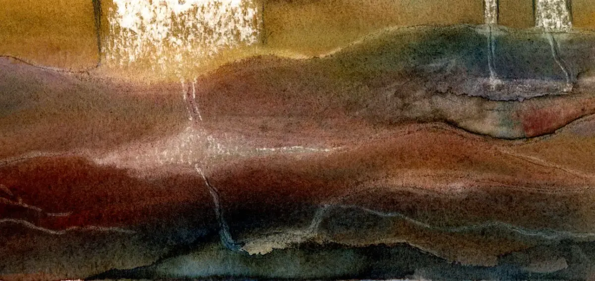 Watercolour 4 Aquarell von Ingrid Gans